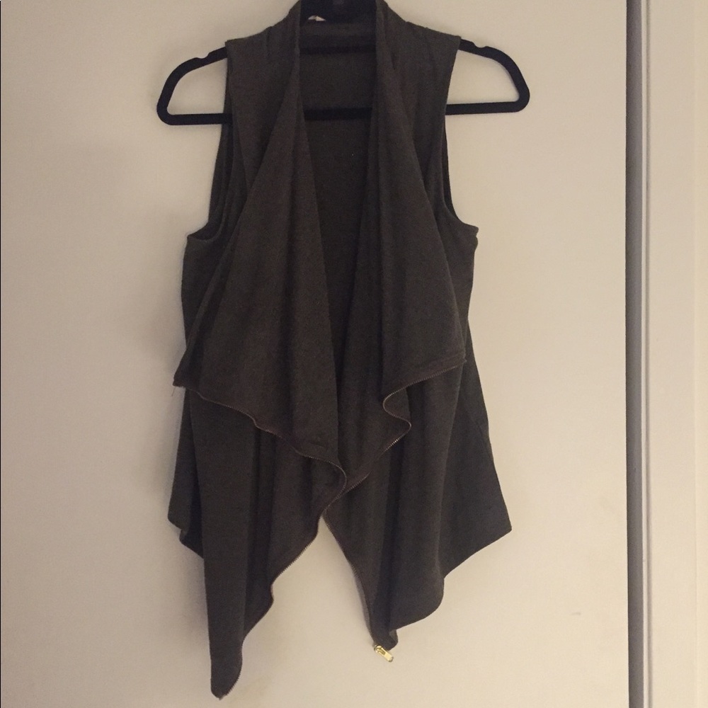 Green J.Crew vest